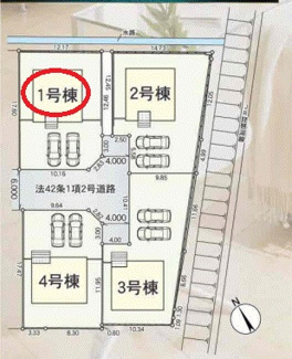 【区画図】 | クレイドルガーデン東近江市今町第１ | 区画図