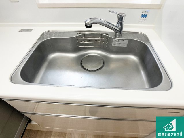 明石市大久保町大窪　中古一戸建ての設備|広々としたシンクで食器洗いも楽々！