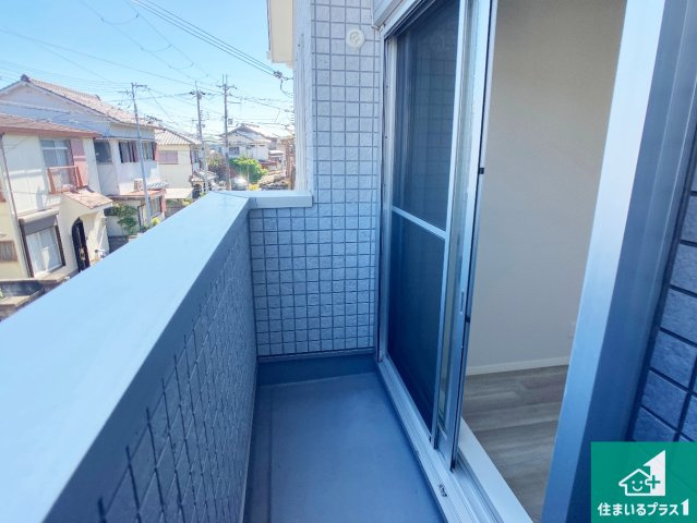 明石市大久保町大窪　中古一戸建てのバルコニー|日当たりのよいバルコニー！お部屋が開放的に！
