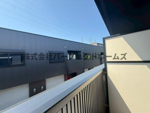 高野道ガレージハウスA棟の展望