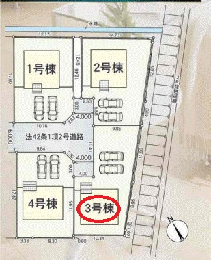 【区画図】 | クレイドルガーデン東近江市今町第１ | 区画図