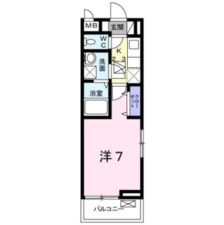 【間取り】 | シャンドゥ　フルールⅣ
