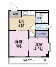 【間取り】 | ダイヤコーポ