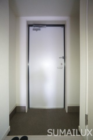 熊本市中央区新町３丁目の賃貸マンションの玄関