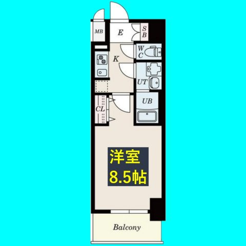 S-RESIDENCE金山Westの間取り