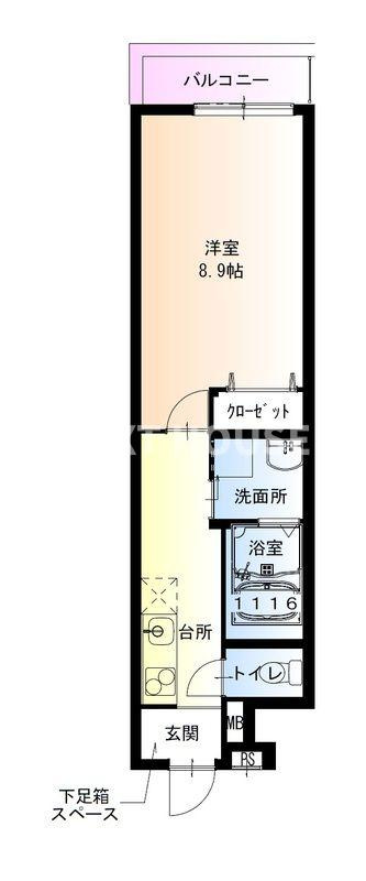 フジパレス住之江通Ⅰ番館の間取り