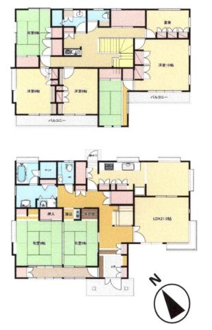 【間取り】 | 川越市伊勢原町4丁目　中古戸建