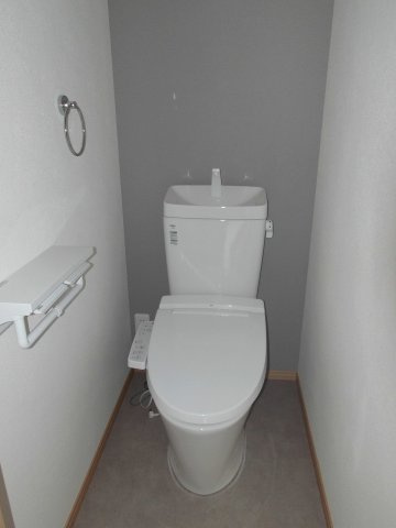 高津橋戸建のトイレ