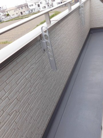 高津橋戸建のバルコニー
