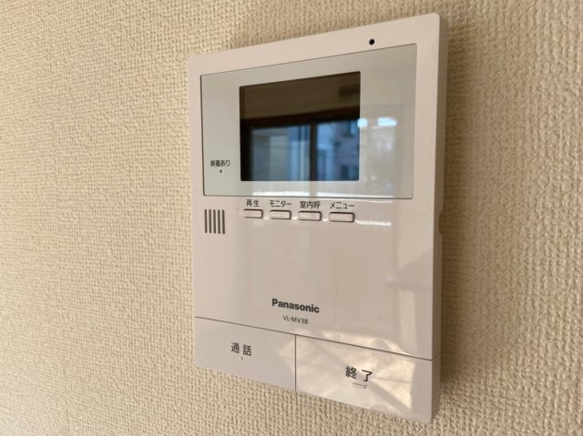 エルメゾン浦上台のセキュリティ|モニタ付インターホンで安心♪