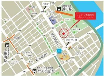 【地図】 | リビオ日本橋浜町パークフィール