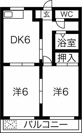フレスコ・ファースト　　刈谷市の賃貸ならクラスホーム刈谷店の間取り