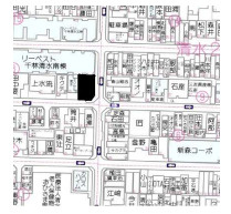 旭区清水2丁目土地の地図
