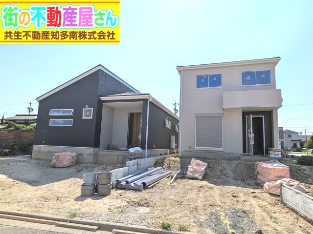 リーブルガーデン常滑市新田町3丁目　1号棟の外観|全体現況写真