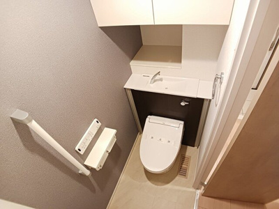 【トイレ】 | Ｍ’ｓファミーユ泉崎 | コンパクトで使いやすいトイレです