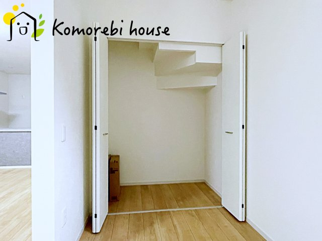 桶川市朝日　4期　新築戸建て　ケイアイグレイス　01の収納|大きなものも収納できそうです