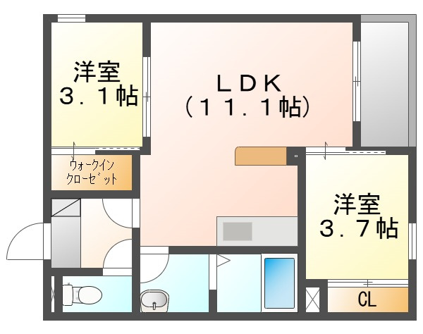 Ｒｅｇａｌｅｓｔ　Ｐｌｕｓの間取り