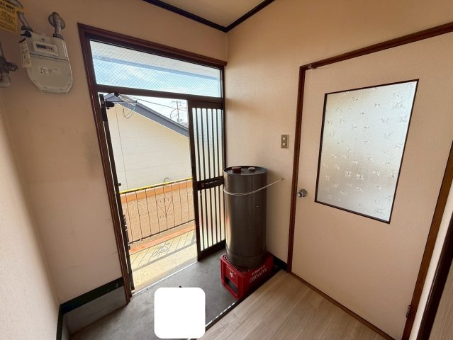 富士見テラスハウスの玄関