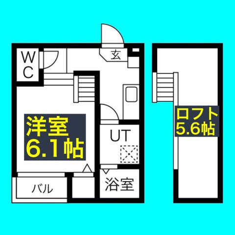 VILLETTA SASASHIMAの間取り
