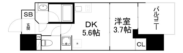 【間取り】 | ルフォンプログレ堺筋本町タワーレジデンス