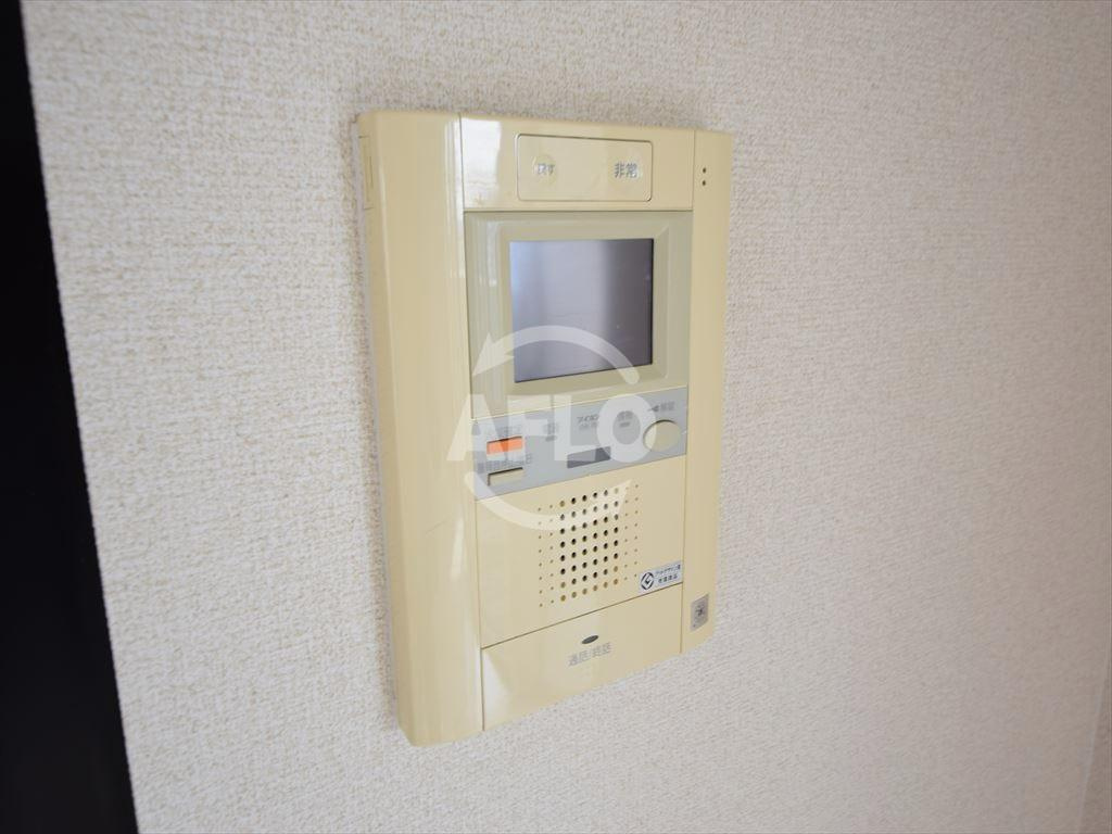 CITY SPIRE難波プレミア　敷津小学校区のセキュリティ|ゼウス難波プレミアム　モニター付きインターフォン