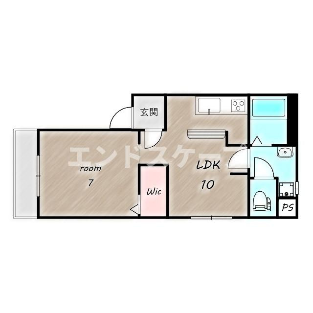 サンシャイン飯塚の間取り|高崎、前橋エリアのお部屋探しはエンドスケープまで！お客様の理想お聞かせ下さい♪