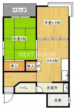 トラスティ浜口の間取り
