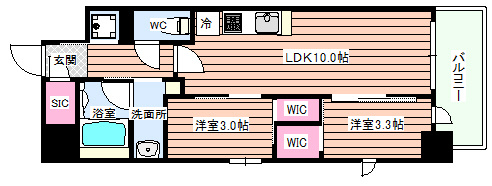 【間取り】 | リビオメゾン新大阪