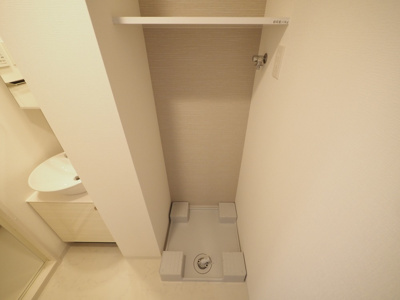 【設備】 | エスリード大阪イーストエッジ | 洗濯機置き場です