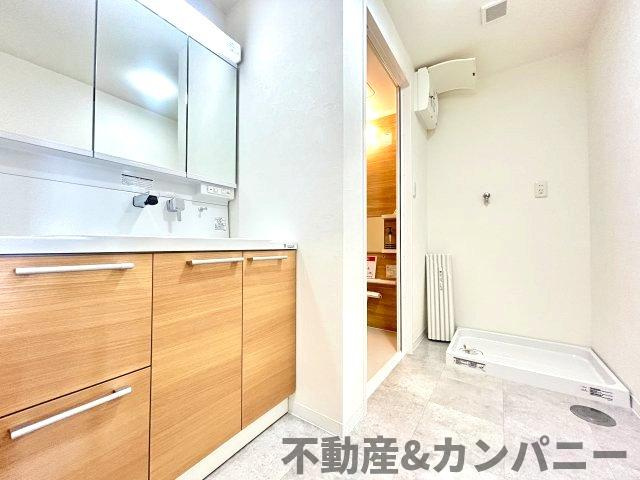 サントノーレ姫原弐番館の独立洗面台|独立洗面化粧台付き