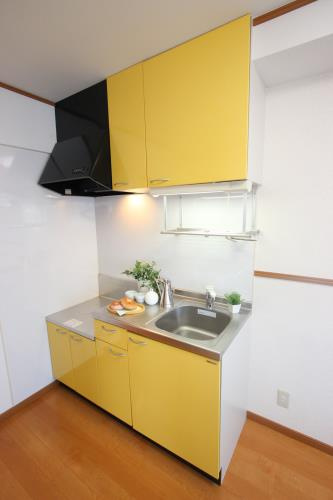 コーポ廣重のキッチン|使いやすいキッチンです