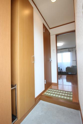 コーポ廣重の玄関|シンプルで使いやすい玄関です