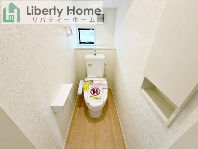 土浦市中村南第11　新築戸建　1号棟のバルコニー
