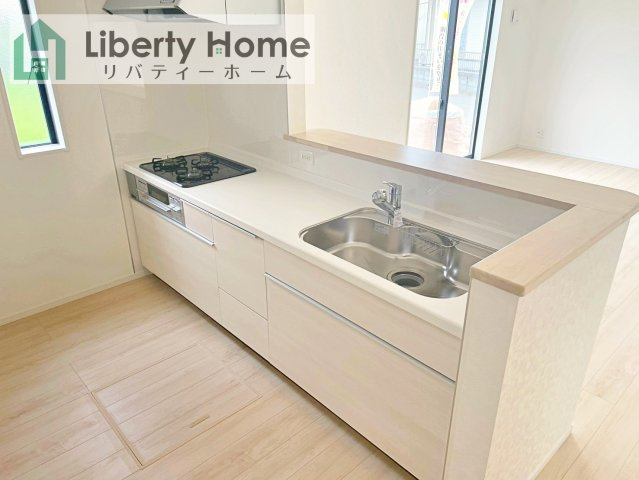 土浦市中村南第11　新築戸建　1号棟のキッチン