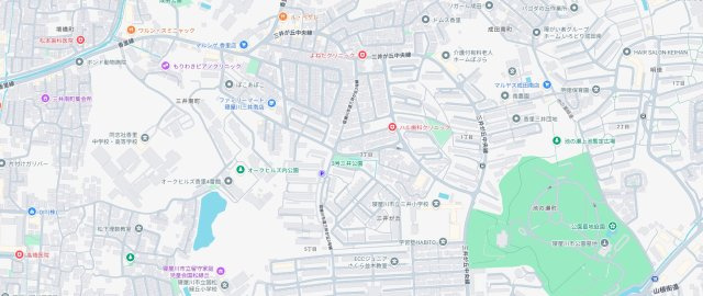 寝屋川市三井が丘　第1期　新築一戸建ての地図
