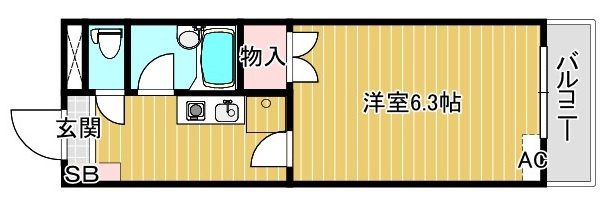 ノーリーズン船堀の間取り