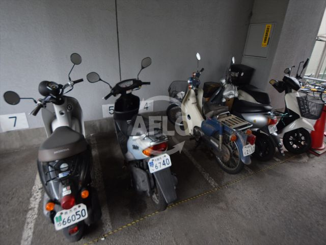 サウスパラジェのその他共用部分|サウスパラジェ　バイク置場