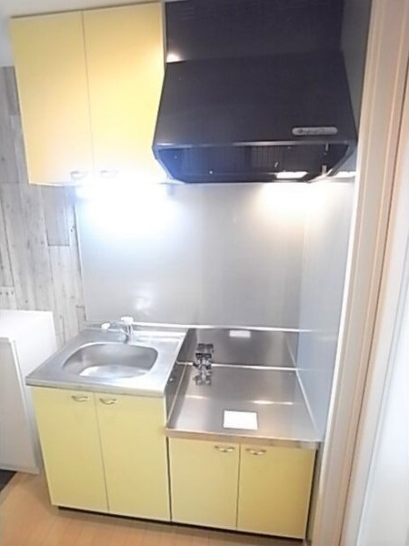 クレフラスト広川　A棟のキッチン