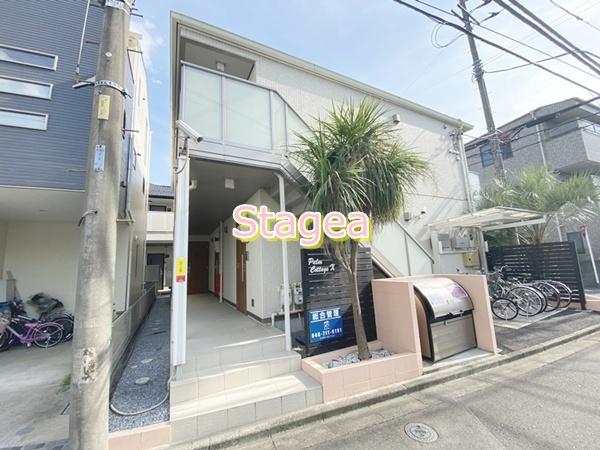 パームコテージX番館の外観