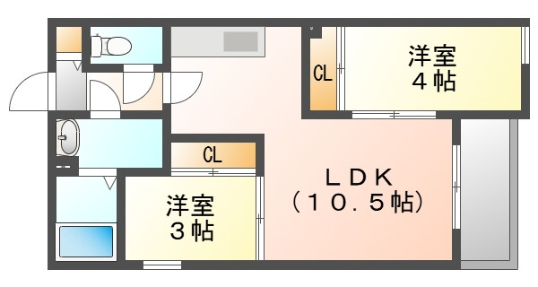 ＲＥＧＡＬＥＳＴ藤原光町の間取り