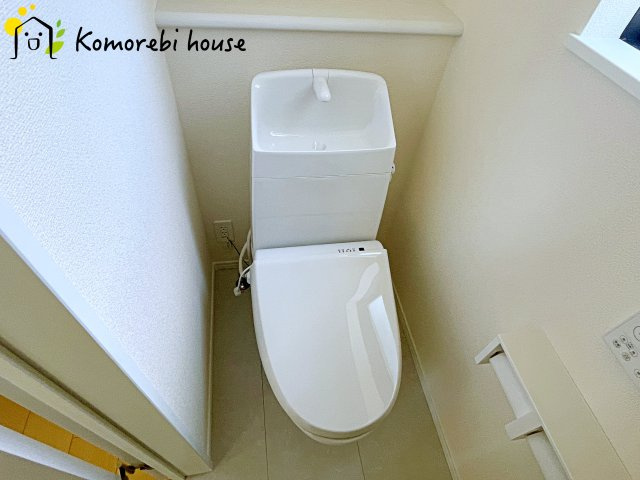 第7上尾二ツ宮　新築一戸建て　ハートフルタウン　2-Cのトイレ|26.7.26　撮影済み