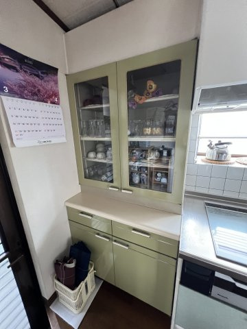 津山市日上　中古住宅7DKのキッチン