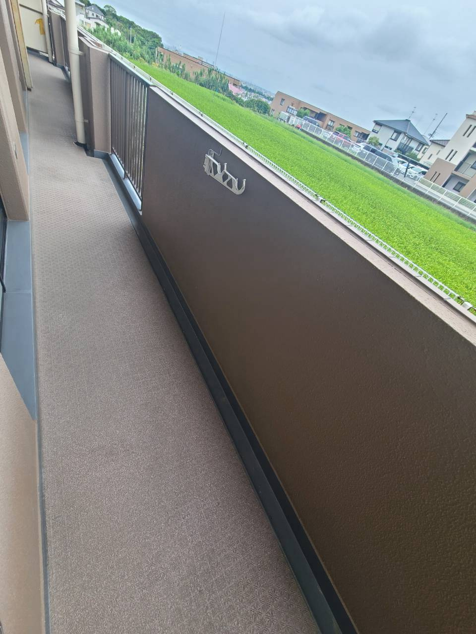 グリーンビュー2号館のバルコニー