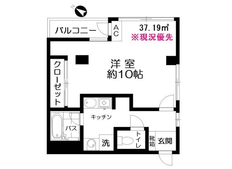ルーク千川の間取り
