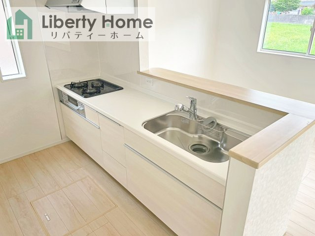 土浦市中村南第11　新築戸建　3号棟のキッチン