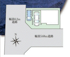  | ファーストタウン東大阪市第１鷹殿町 | 区画図