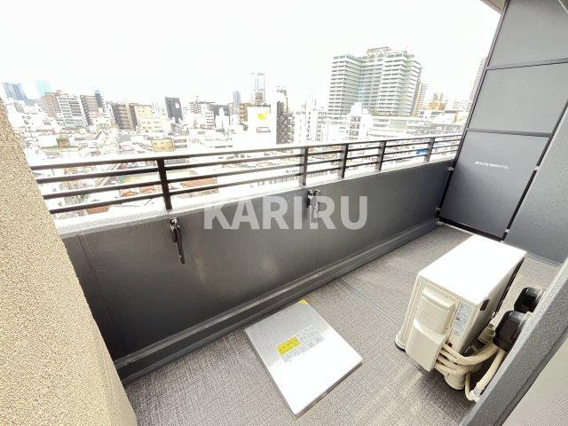 ザ・パークハビオ都島フロントのバルコニー