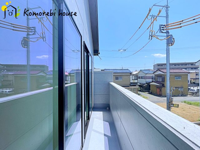 第7上尾二ツ宮　新築一戸建て　ハートフルタウン　2-Bのバルコニー|26.7.26　撮影済み