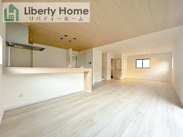 水戸市吉沢町5期　1号棟　新築戸建の居間・リビング