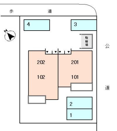 アルジェントの区画図